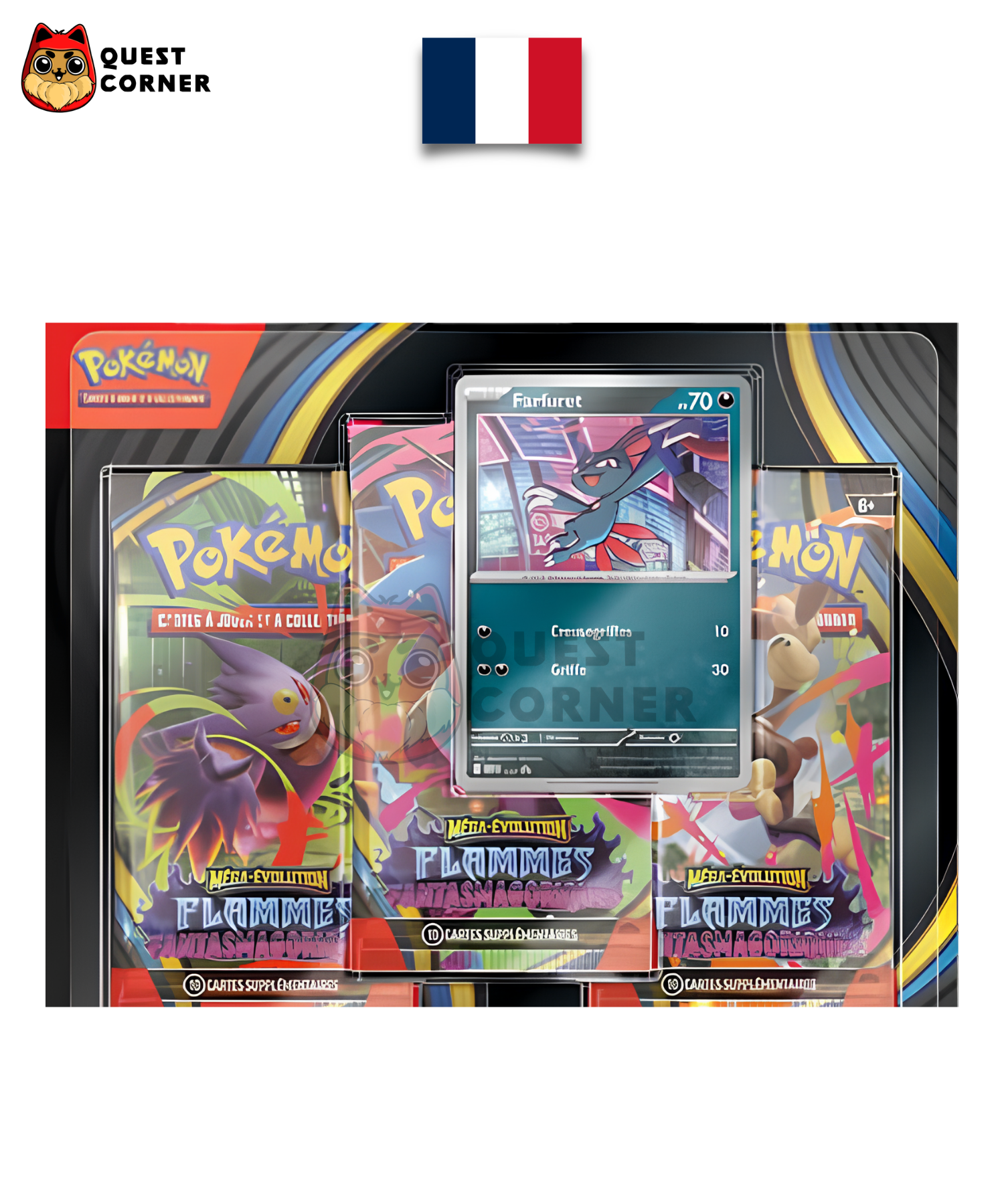 Tripack Farfuret – ME02 – Français – Scellé - Quest Corner