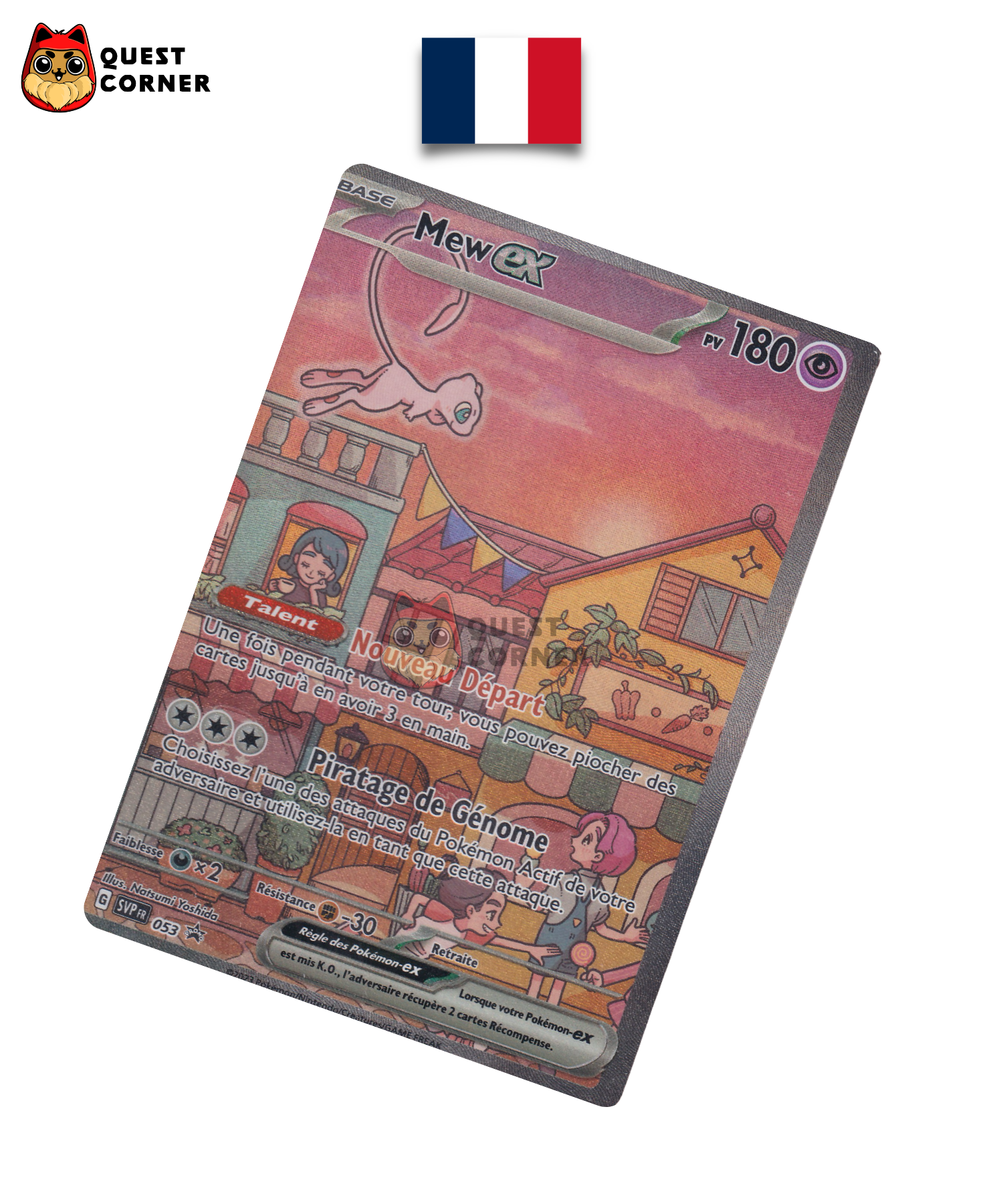 Mew ex 053 – SVP – Français – NM - Quest Corner