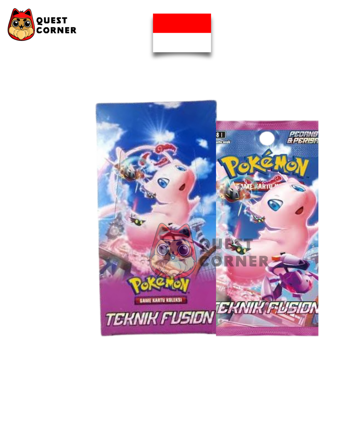 Display Pokémon Teknik Fusion S8 I – 20 Boosters – Indonésien – Scellée - Quest Corner