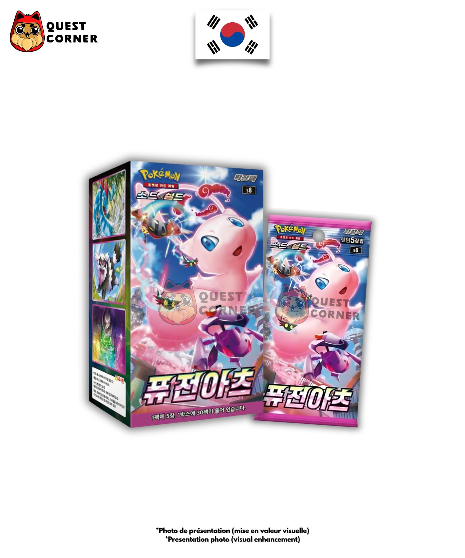 Display Pokémon – Fusion Arts – S8 – Coréen