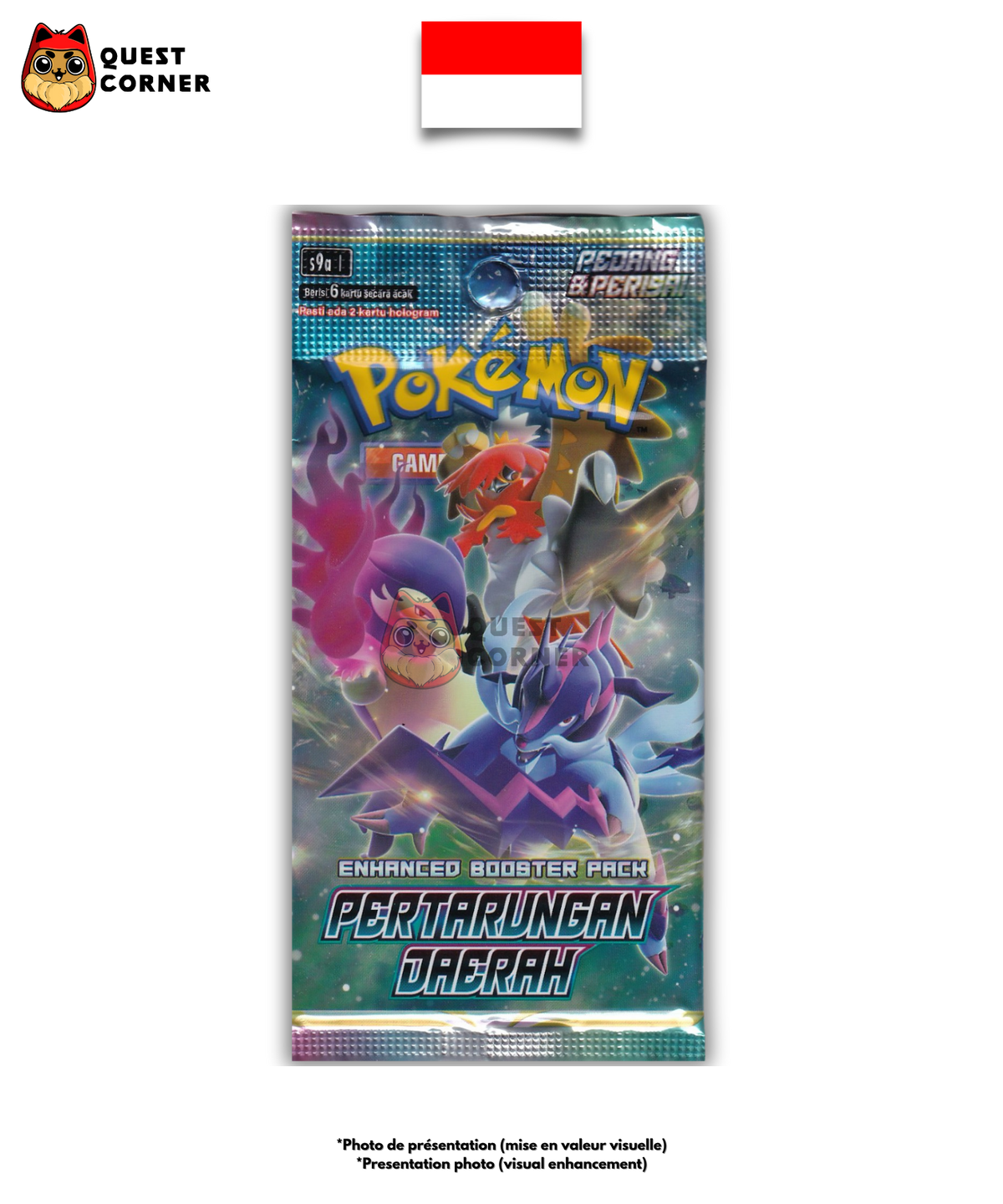 Booster Pokémon – Pertarungan Daerah – S9a-I – Indonésien – Non trié / Non pesé