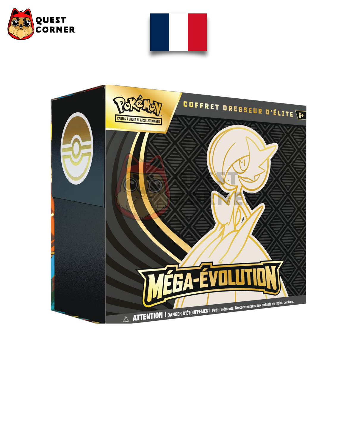 Coffret Dresseur d’Élite Pokémon – Méga-Évolution – Méga-Lucario – ME01 – Français – Scellé - Quest Corner