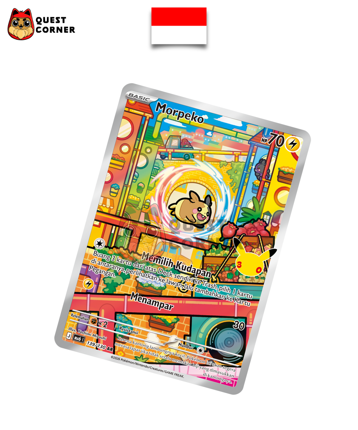 Morpeko 139/130 – MA6I – AR – Indonésien - Quest Corner