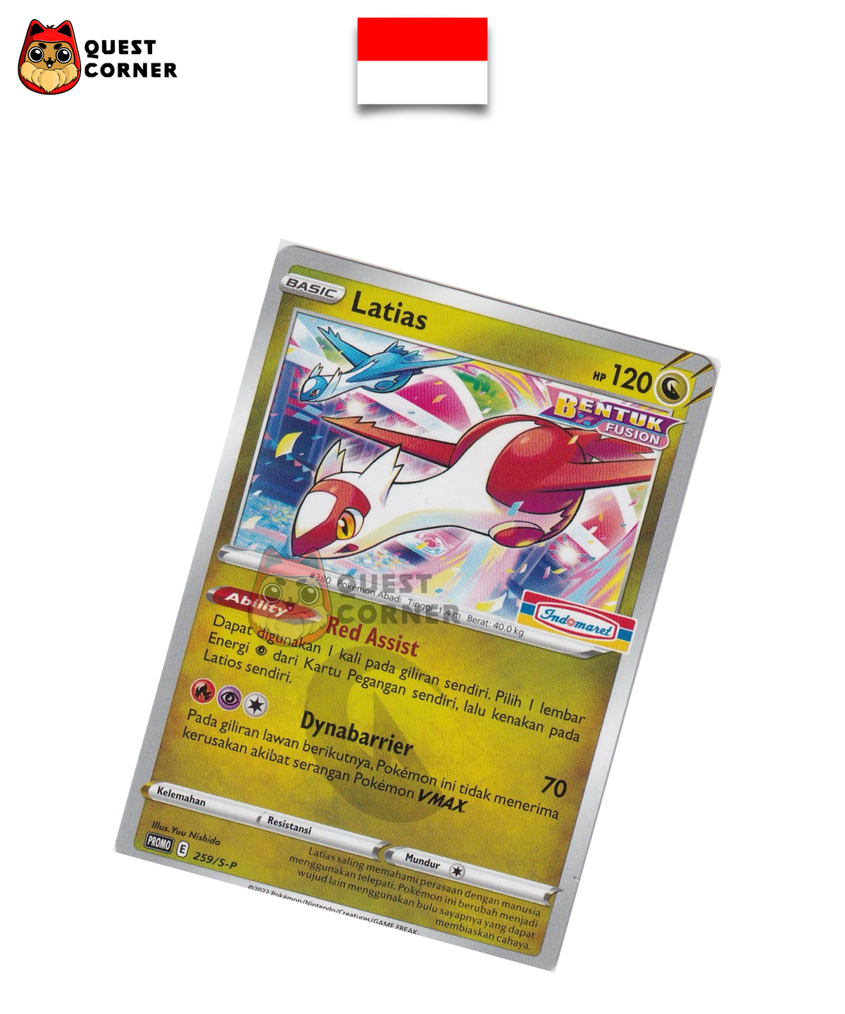 Latias 259/S-P – Promo Indomaret – Fusion – Indonésien - Quest Corner