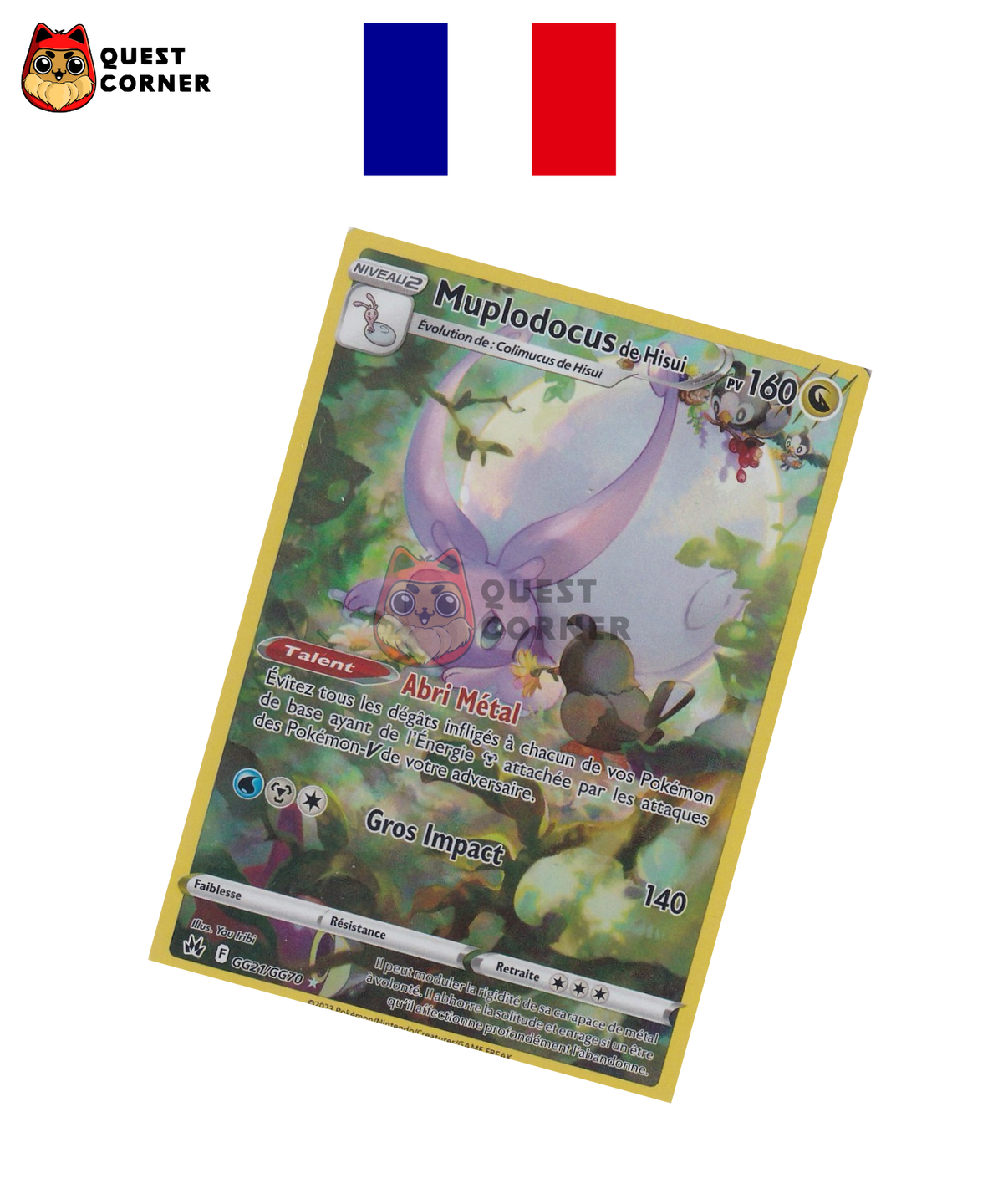 Muplodocus de Hisui GG21/GG70 – CRZ Zénith Suprême – Français