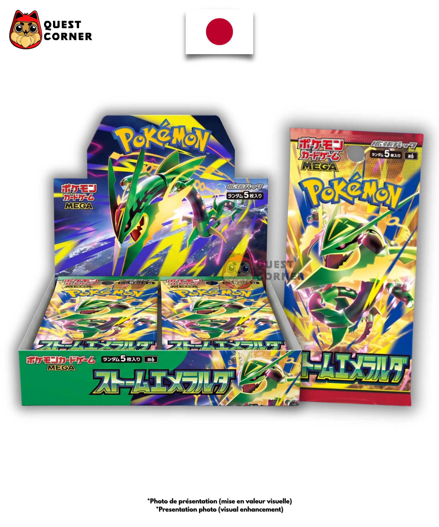 [WAITLIST] Display Pokémon – Storm Emeralda - M6 - Japonais - Quest Corner