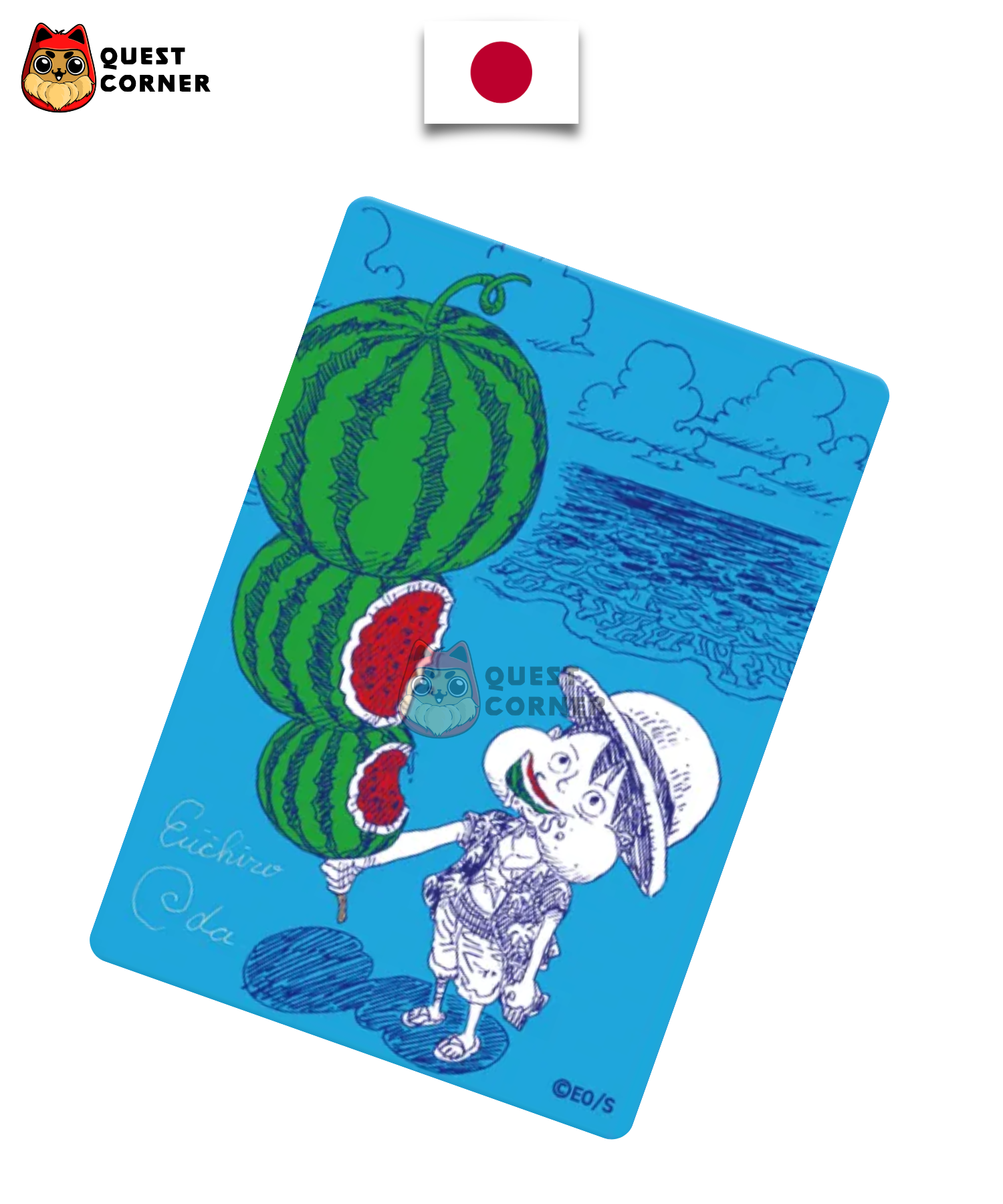 [PRECO] Monkey D. Luffy NatsuComi 2026 – Signature Eiichiro Oda – Japonais – NM - Quest Corner