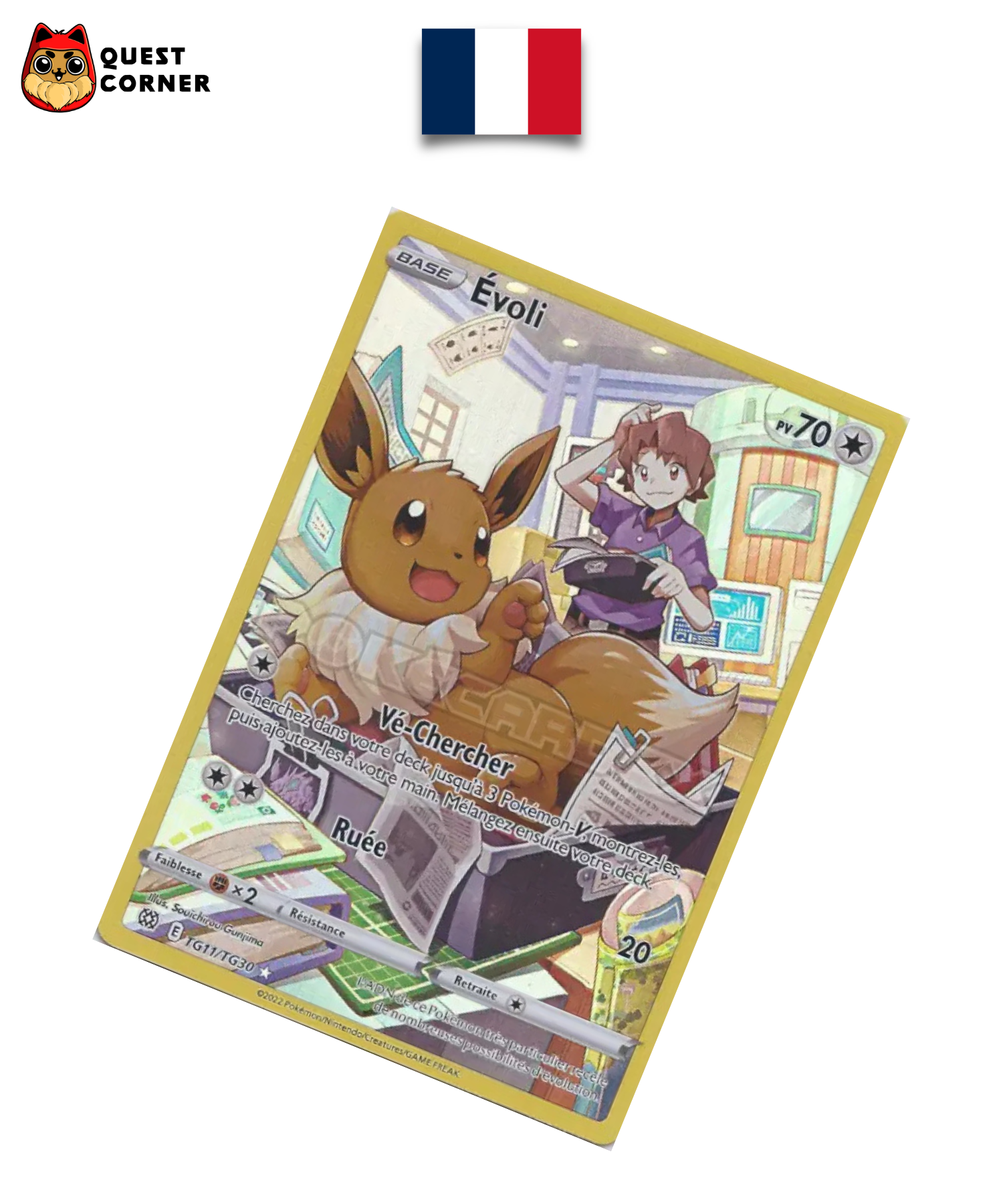 Évoli TG11/TG30 – Stars Etincelantes – Français – NM - Quest Corner