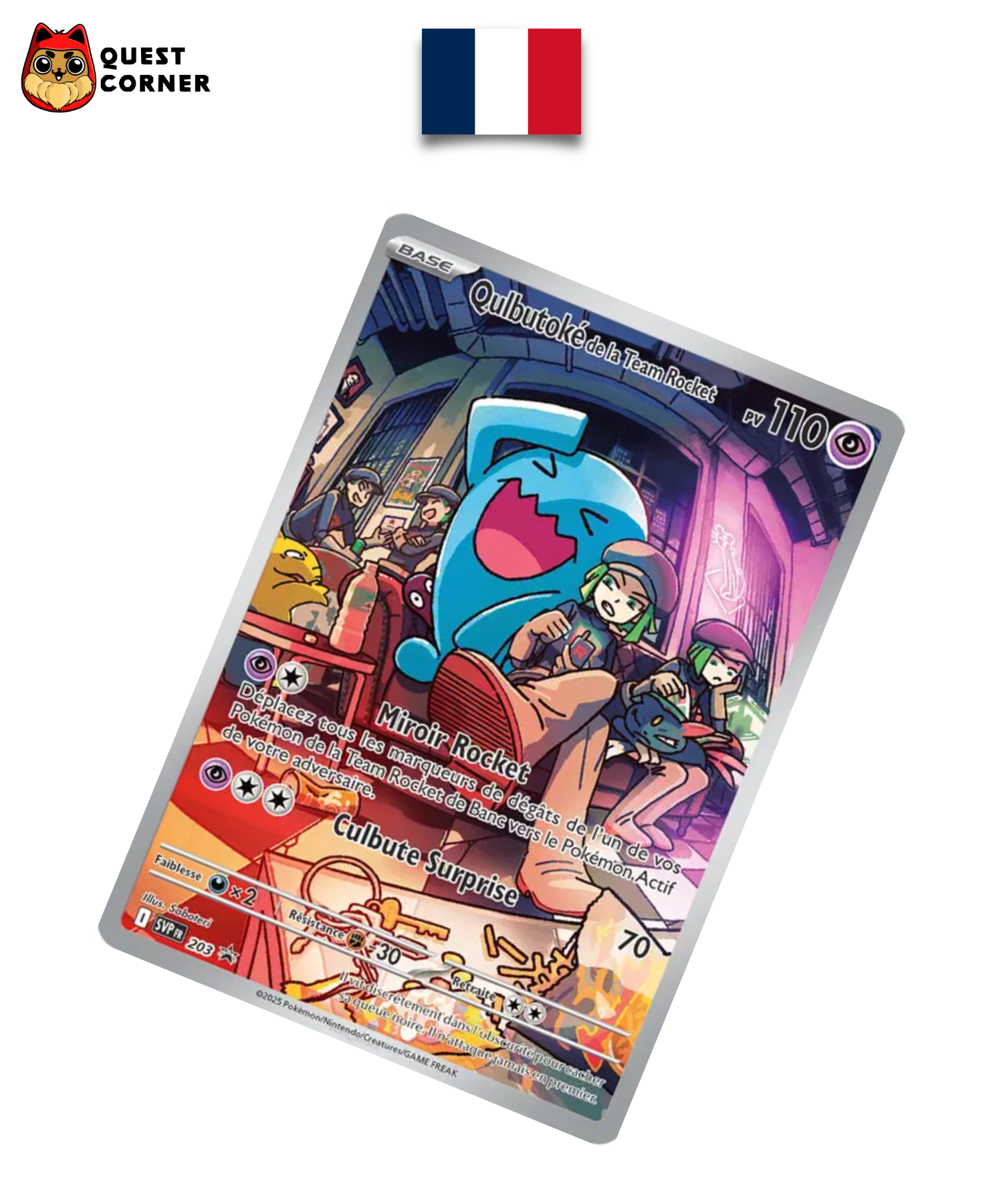 Qulbutoke de la Team Rocket 203 – Promos Écarlate & Violet – Français – NM - Quest Corner