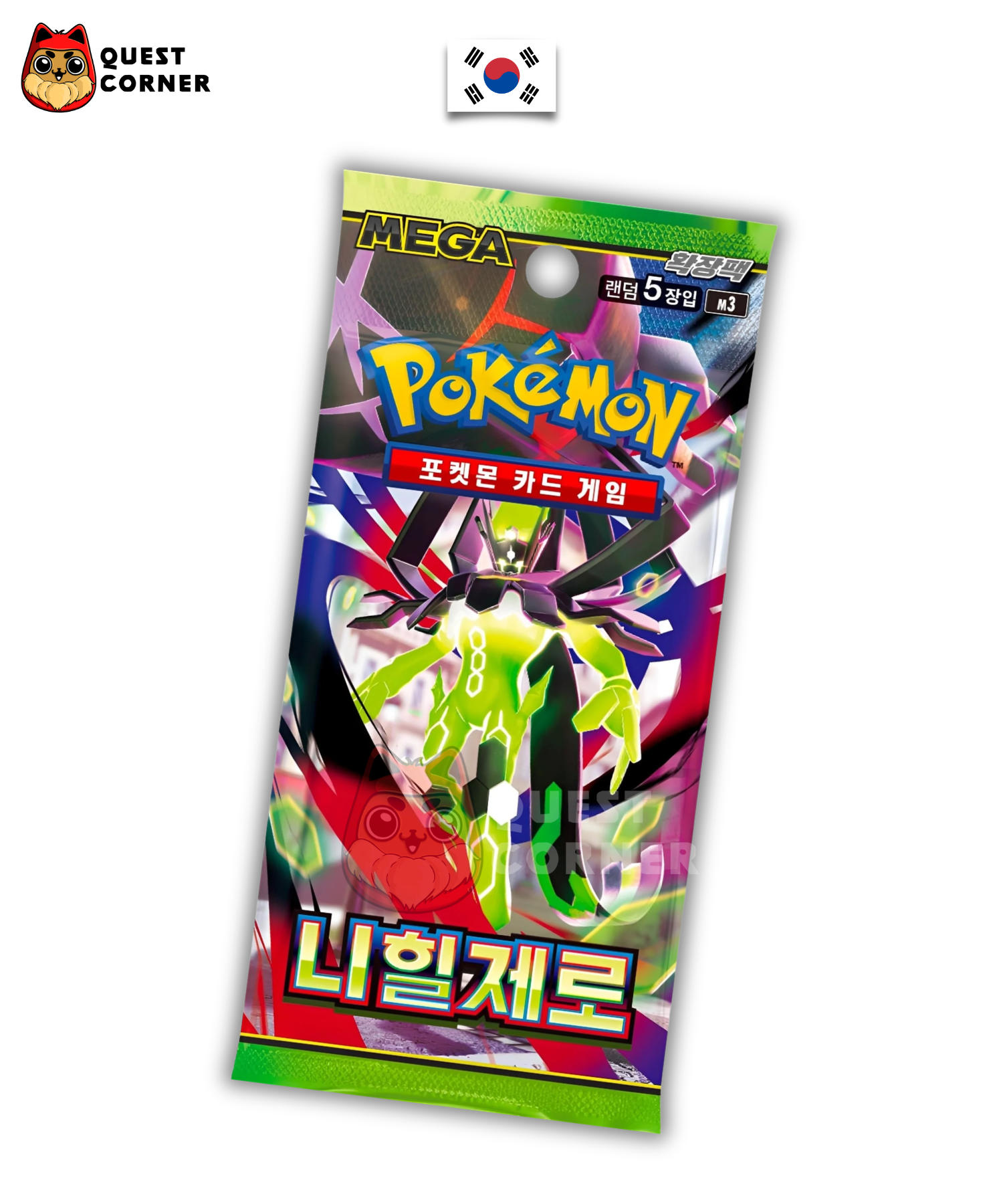 Booster Pokémon - Munikis Zero - M3 - Coréen - Quest Corner
