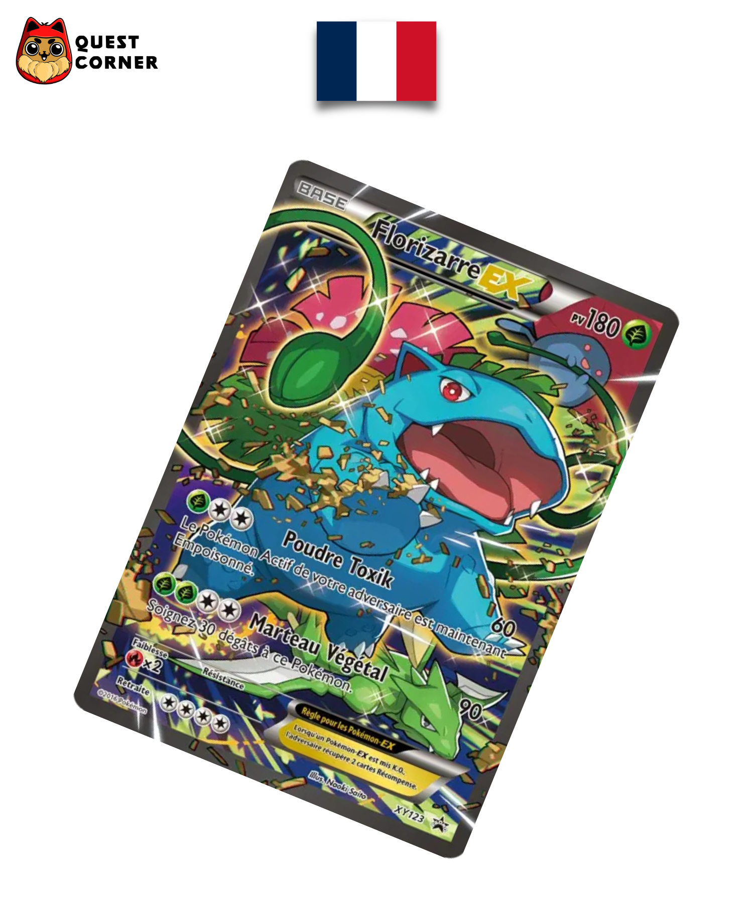 Florizarre EX XY123 – Promo XY – Français – NM - Quest Corner