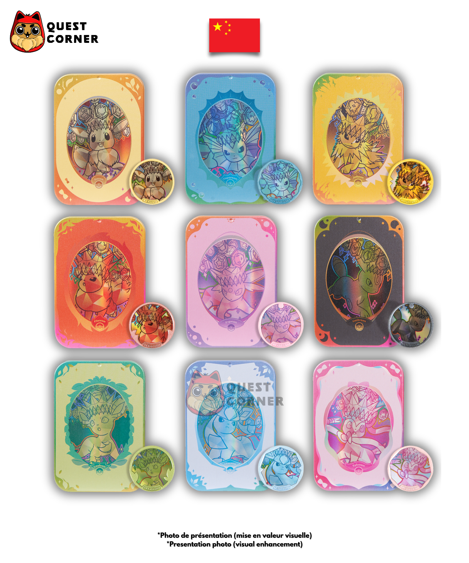 [WAITLIST] Coffret Accessoire - 9 Variantes - Terastal Grand Gathering CSV9.5C - Chinois Simplifié - Quest Corner
