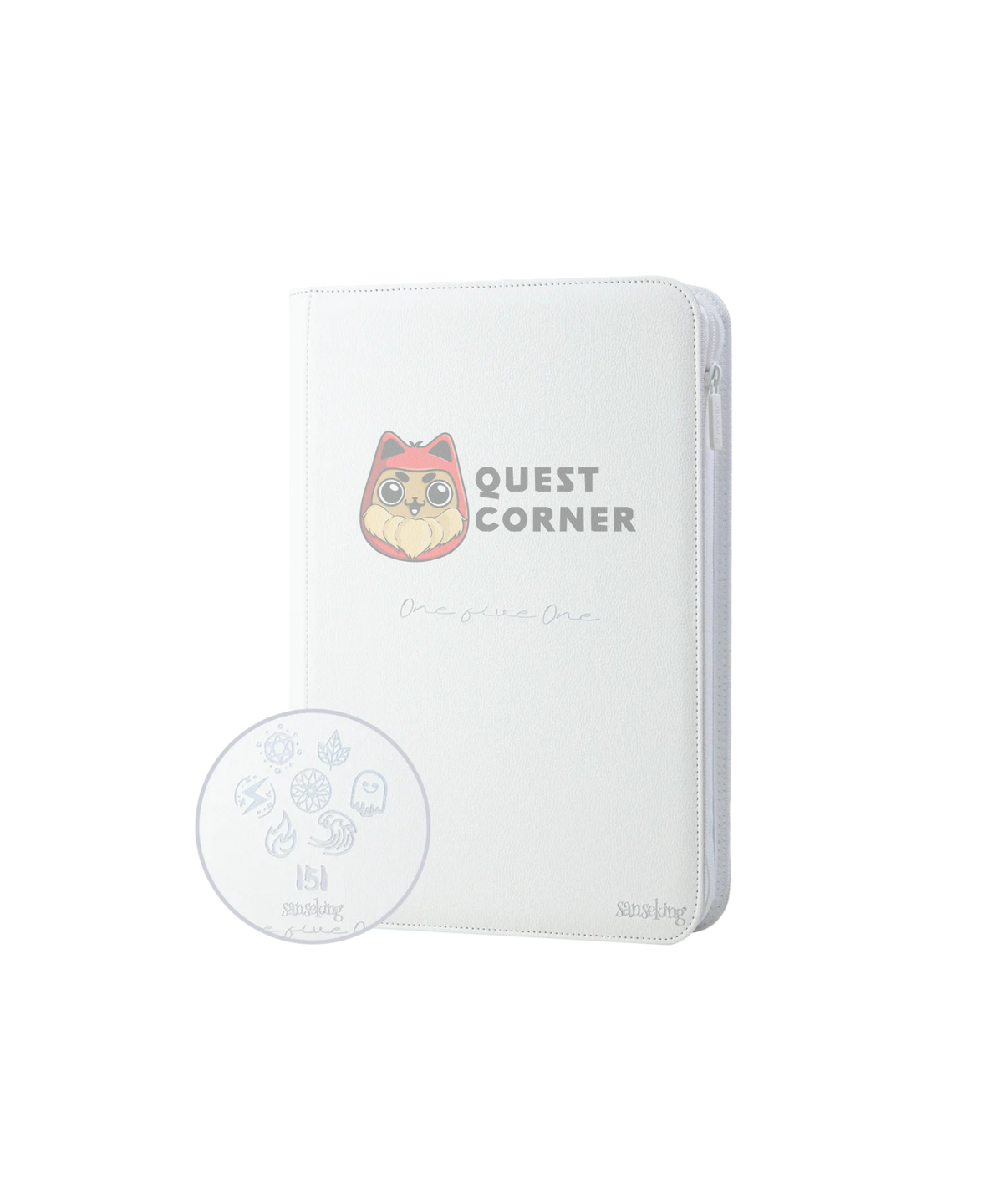Accessoires TCG – 151 Rainbow Binder  – 18-Pocket – 360 cartes Sanseking - Quest Corner