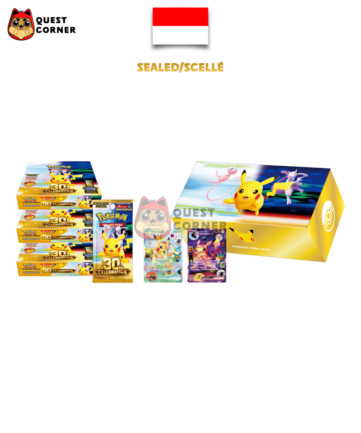 Coffret Pokémon - UPC Futuristic Box - 30th Celebration - Indonésien - Quest Corner