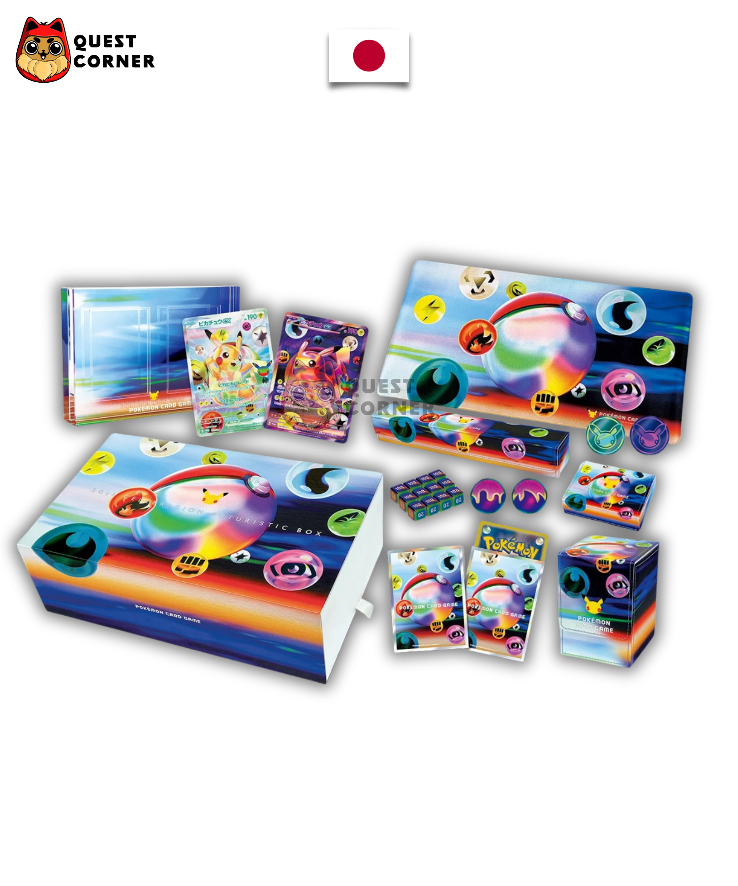 [WAITLIST] Coffret Pokémon - UPC Futuristic Box - 30th Celebration - Japonais - Quest Corner