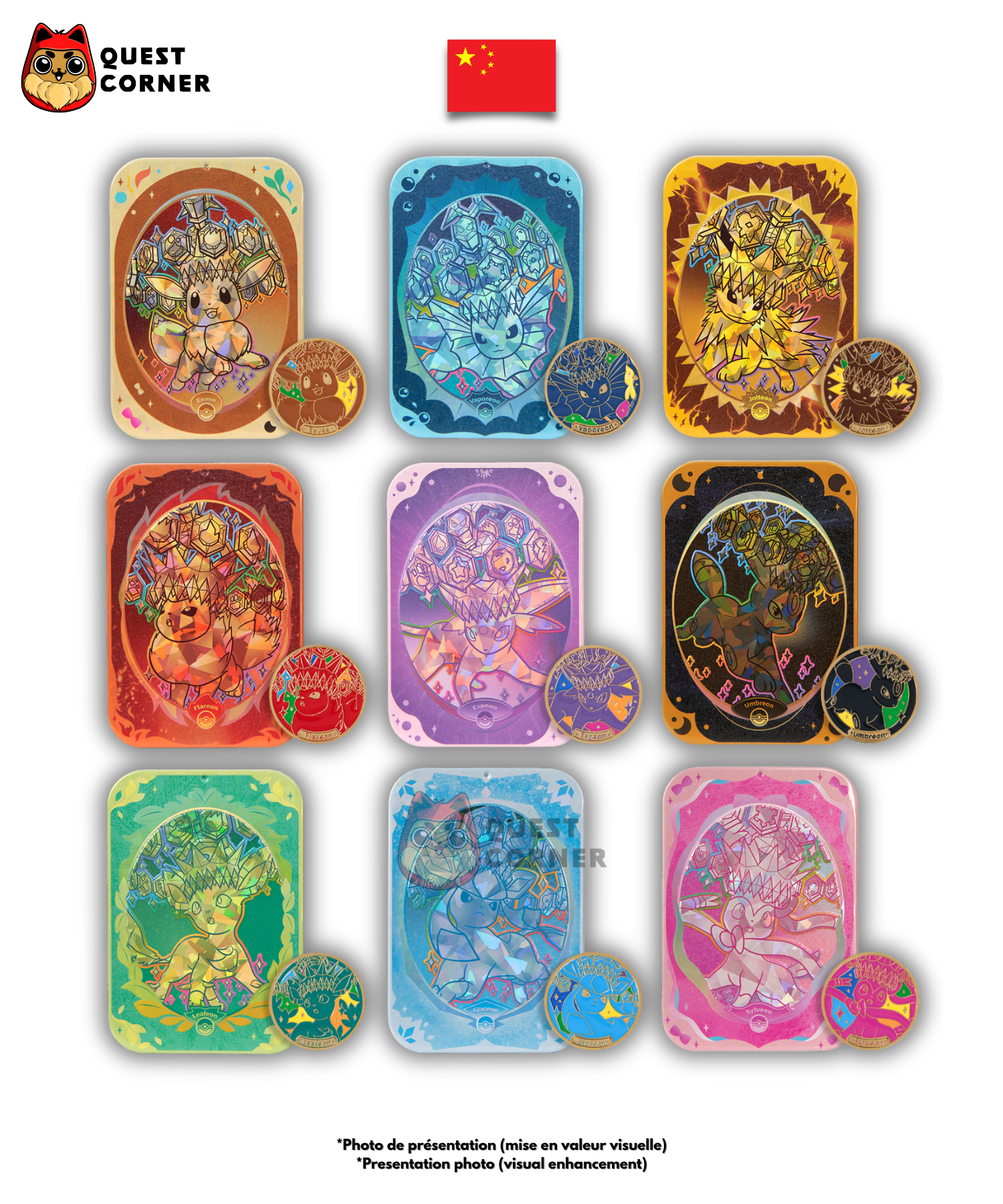 [WAITLIST] Coffret Accessoire - 9 Variantes - Terastal Grand Gathering CSV9.5C - Chinois Simplifié - Quest Corner