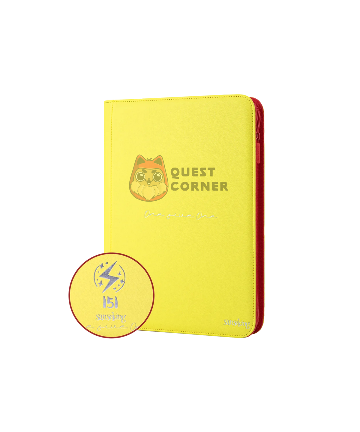 Accessoires TCG – 151 Rainbow Binder  – 18-Pocket – 360 cartes Sanseking - Quest Corner