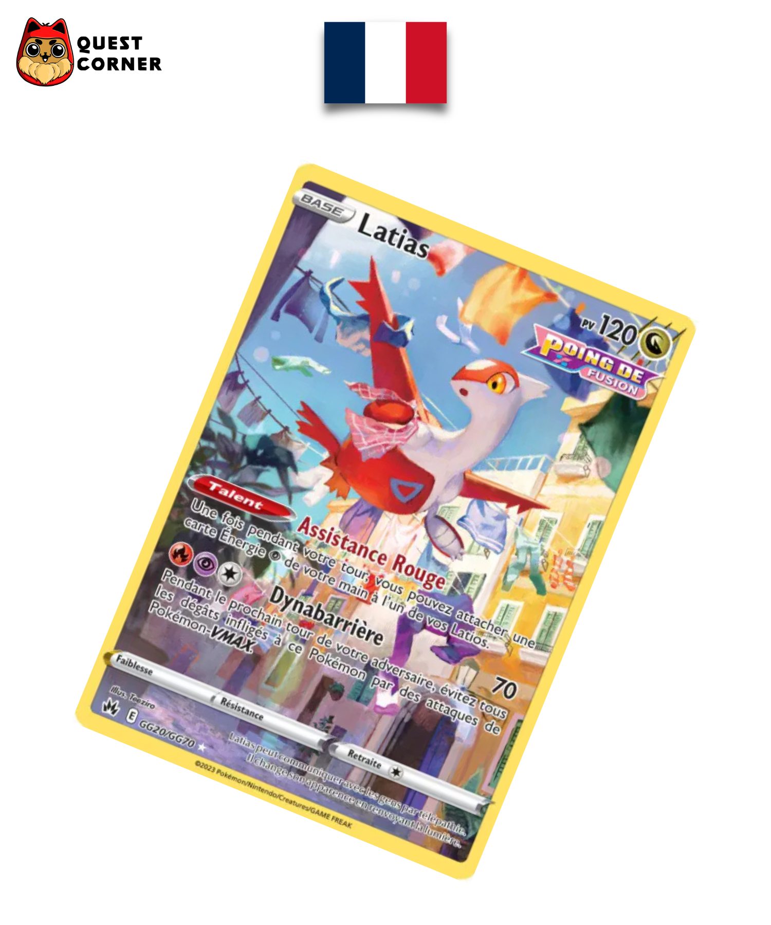 Latias AR GG20/GG70 – Zénith Suprême – Français – NM - Quest Corner