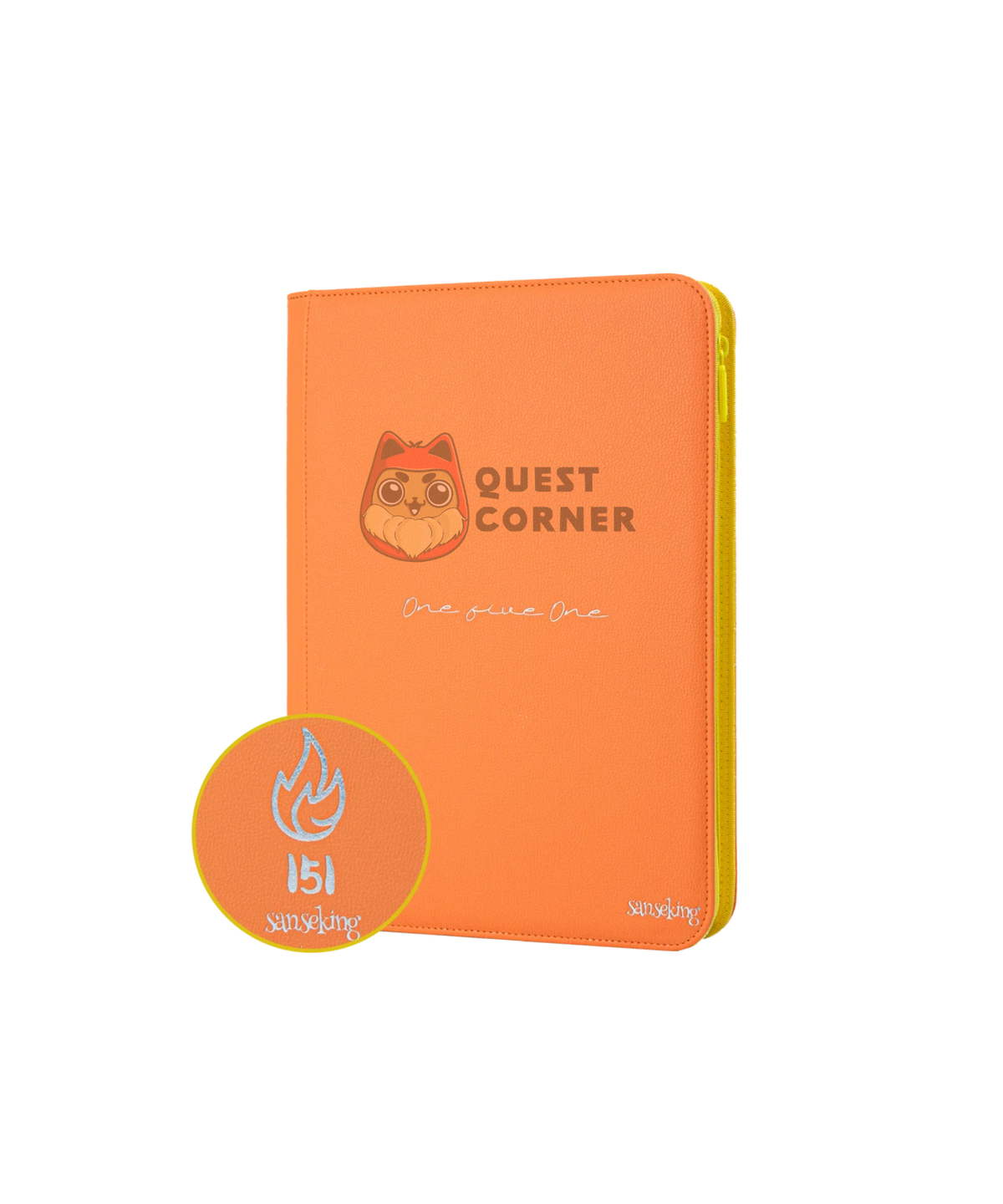Accessoires TCG – 151 Rainbow Binder  – 18-Pocket – 360 cartes Sanseking - Quest Corner