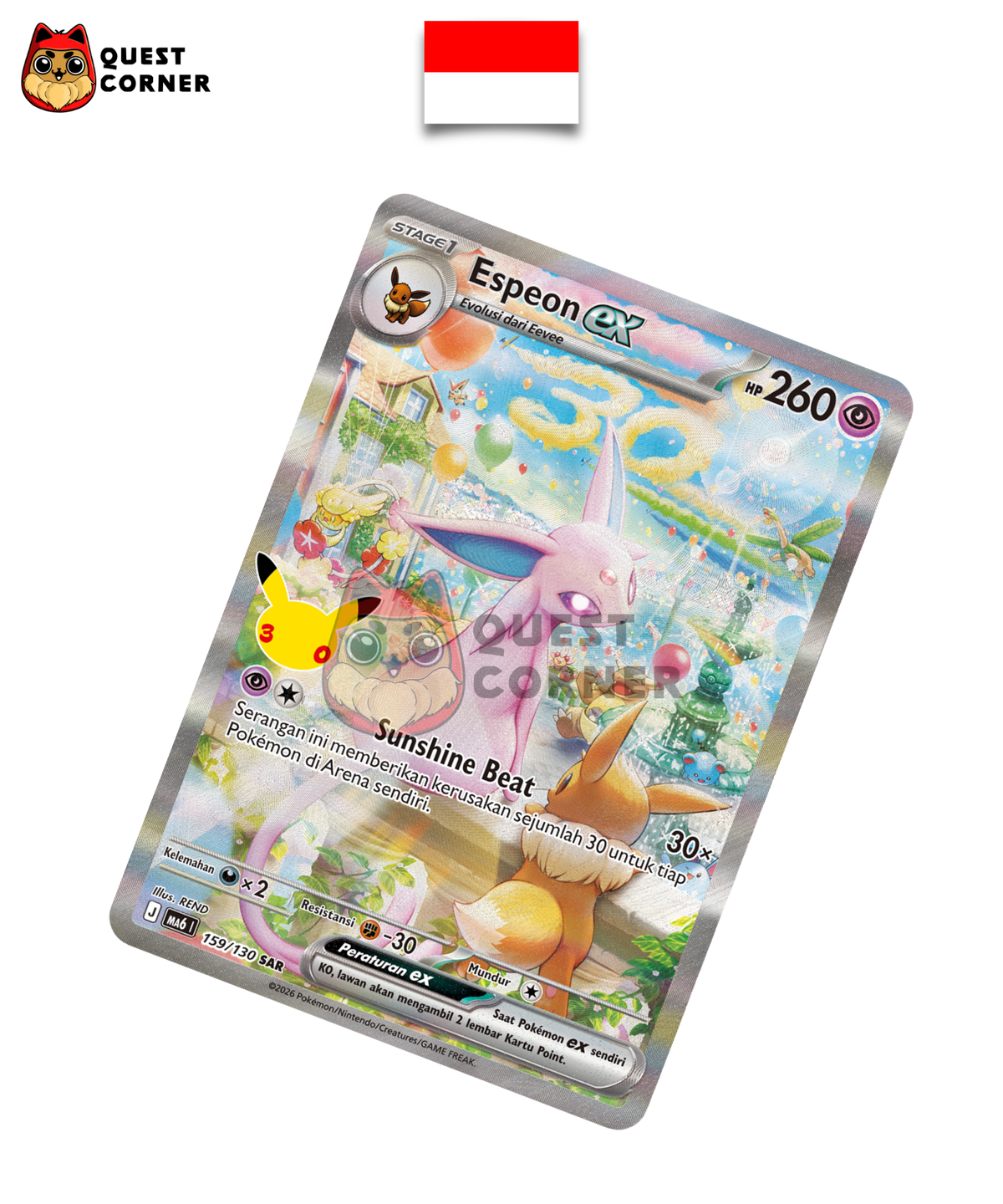 Mentali ex 159/130 – MA6 – SAR – Indonésien - Quest Corner