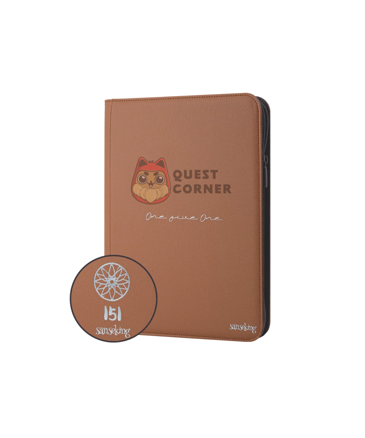 Accessoires TCG – 151 Rainbow Binder  – 18-Pocket – 360 cartes Sanseking - Quest Corner