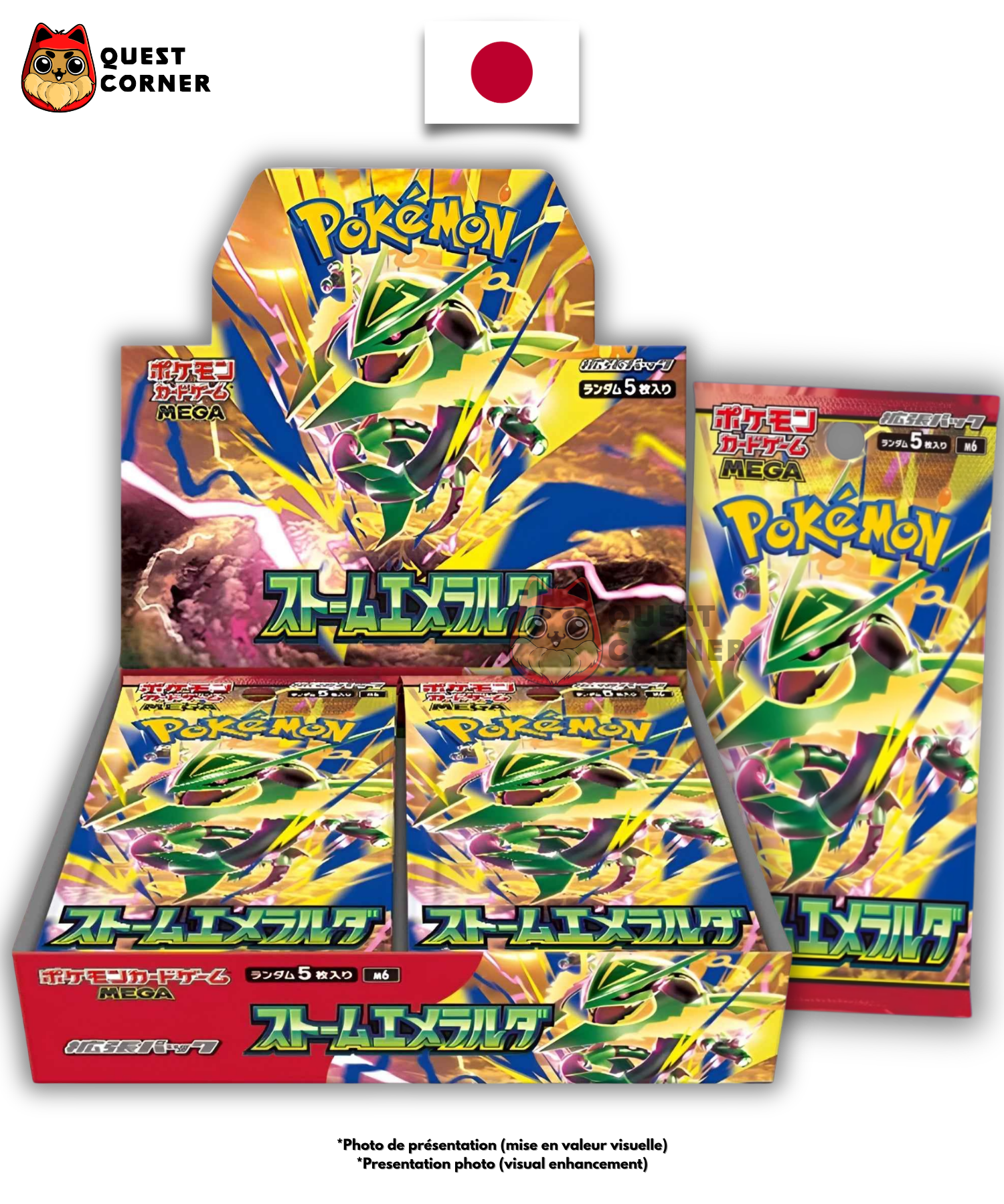 [WAITLIST] Display Pokémon – Storm Emeralda - M6 - Japonais - Quest Corner