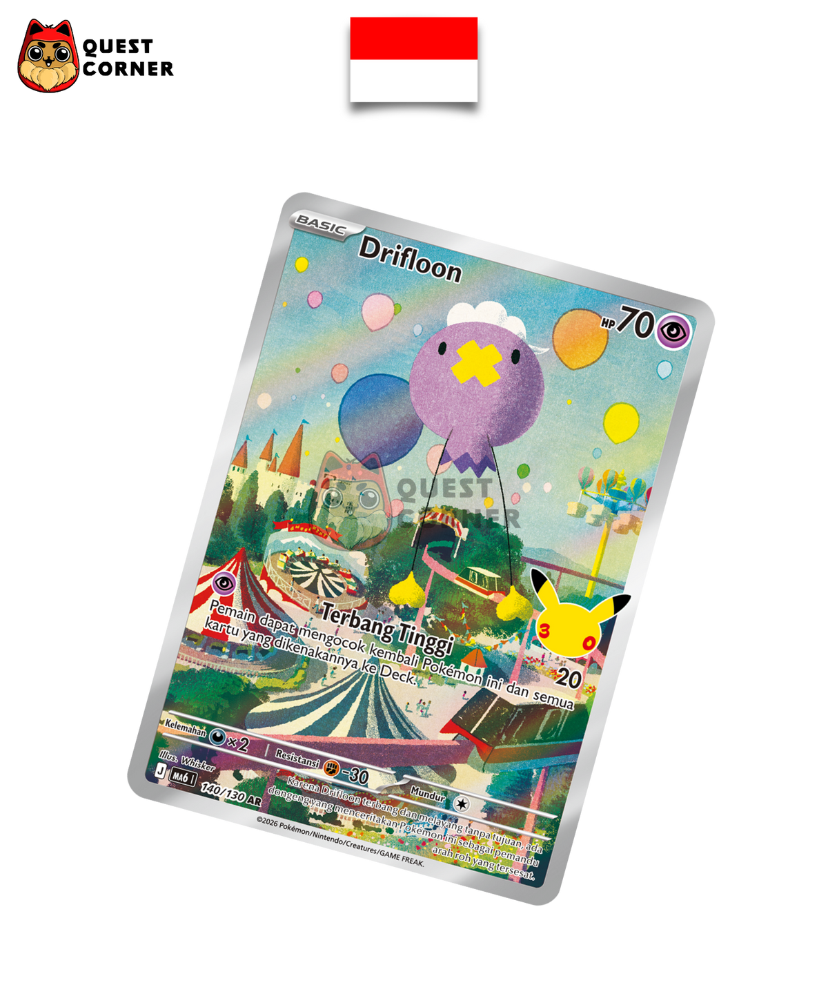 Baudrive 140/130 – MA6 – AR – Indonésien - Quest Corner