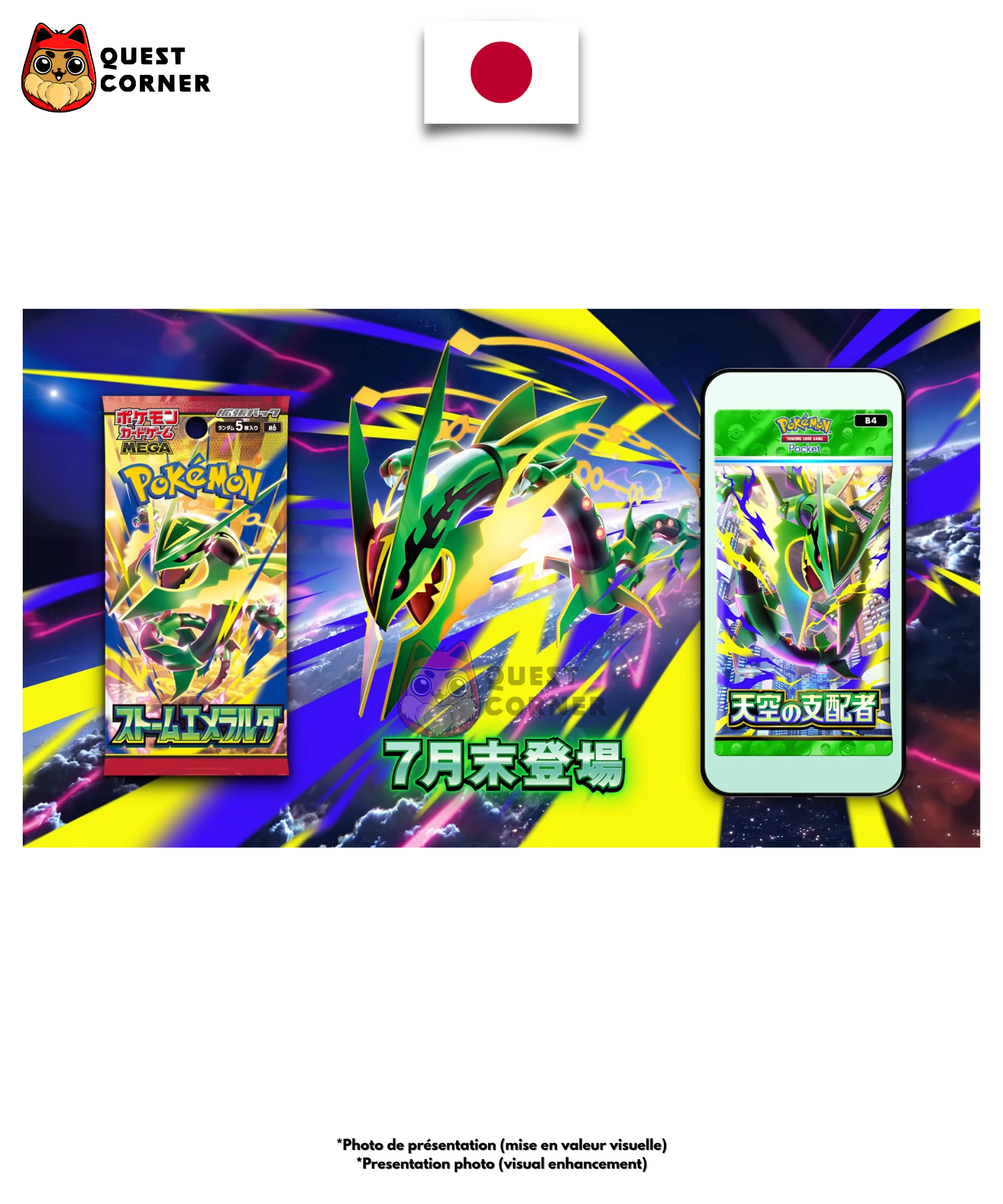 [WAITLIST] Display Pokémon – Storm Emeralda - M6 - Japonais - Quest Corner