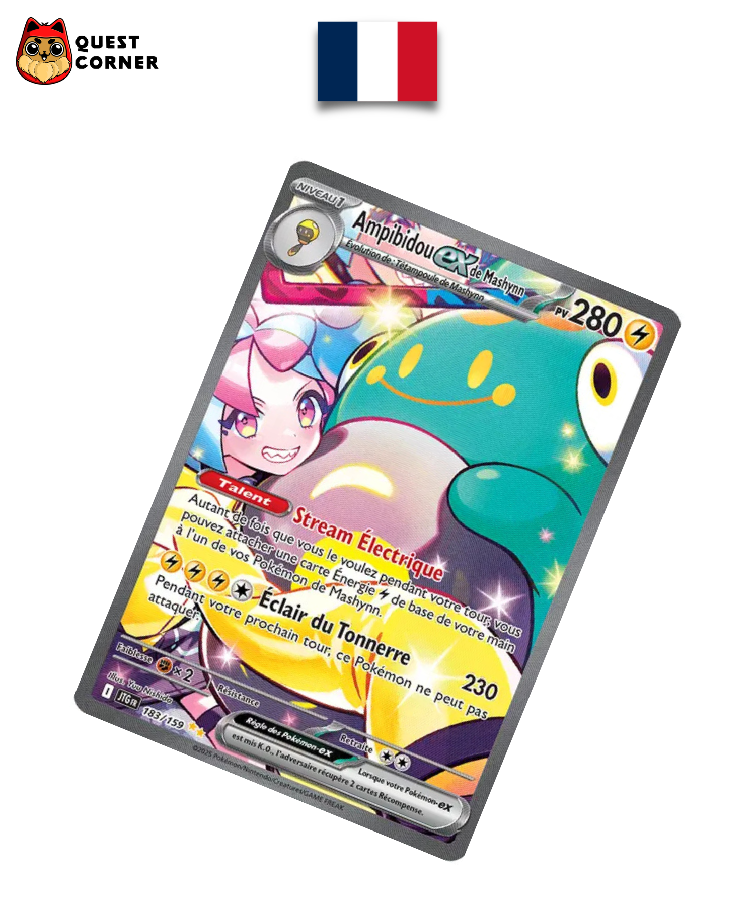Ampibidou ex de Mashynn 183/159 – Aventures Ensemble – Français – NM - Quest Corner