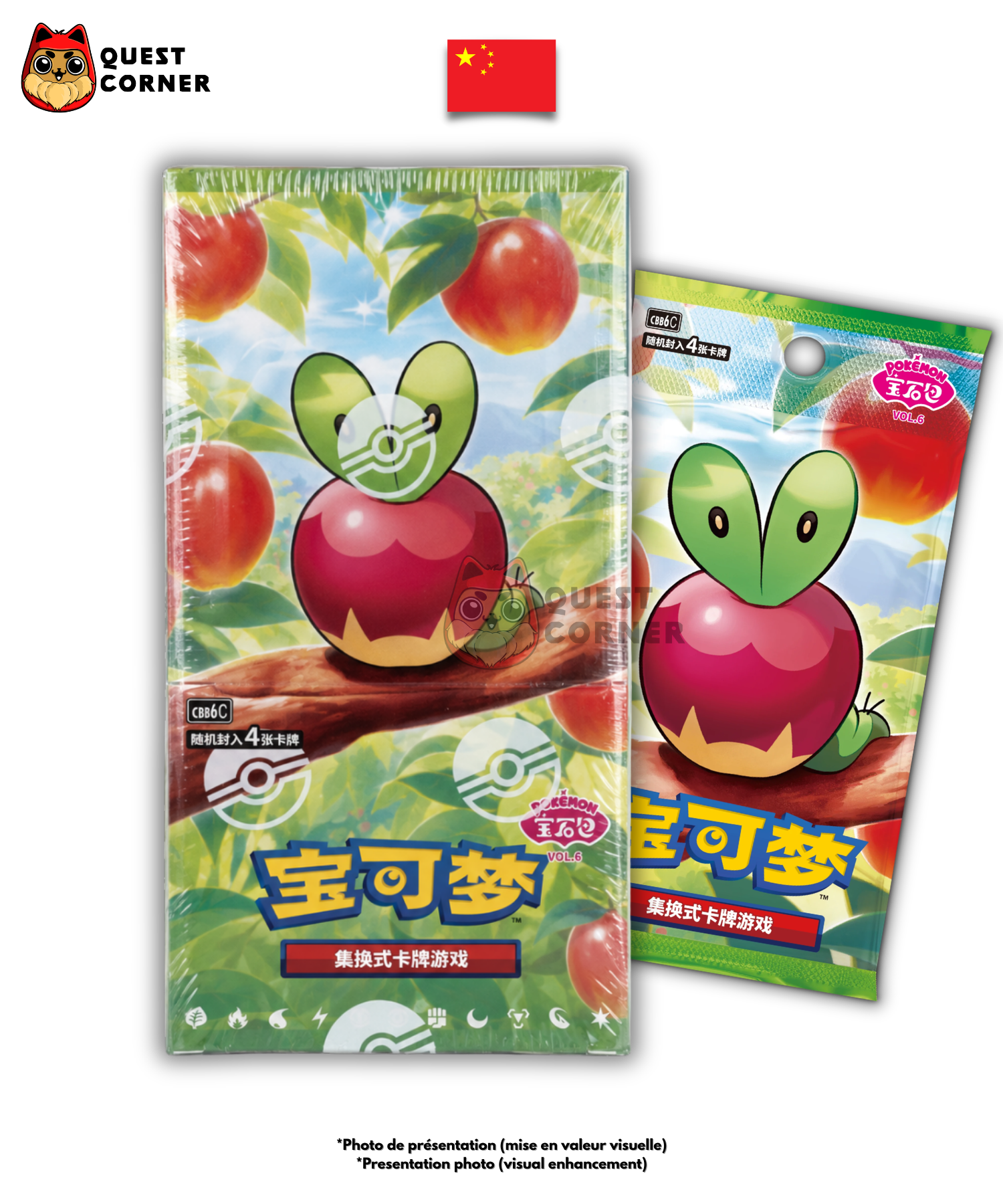 [WAITLIST] Display Pokémon – Gem Pack Vol.6 – Chinois Simplifié - Quest Corner