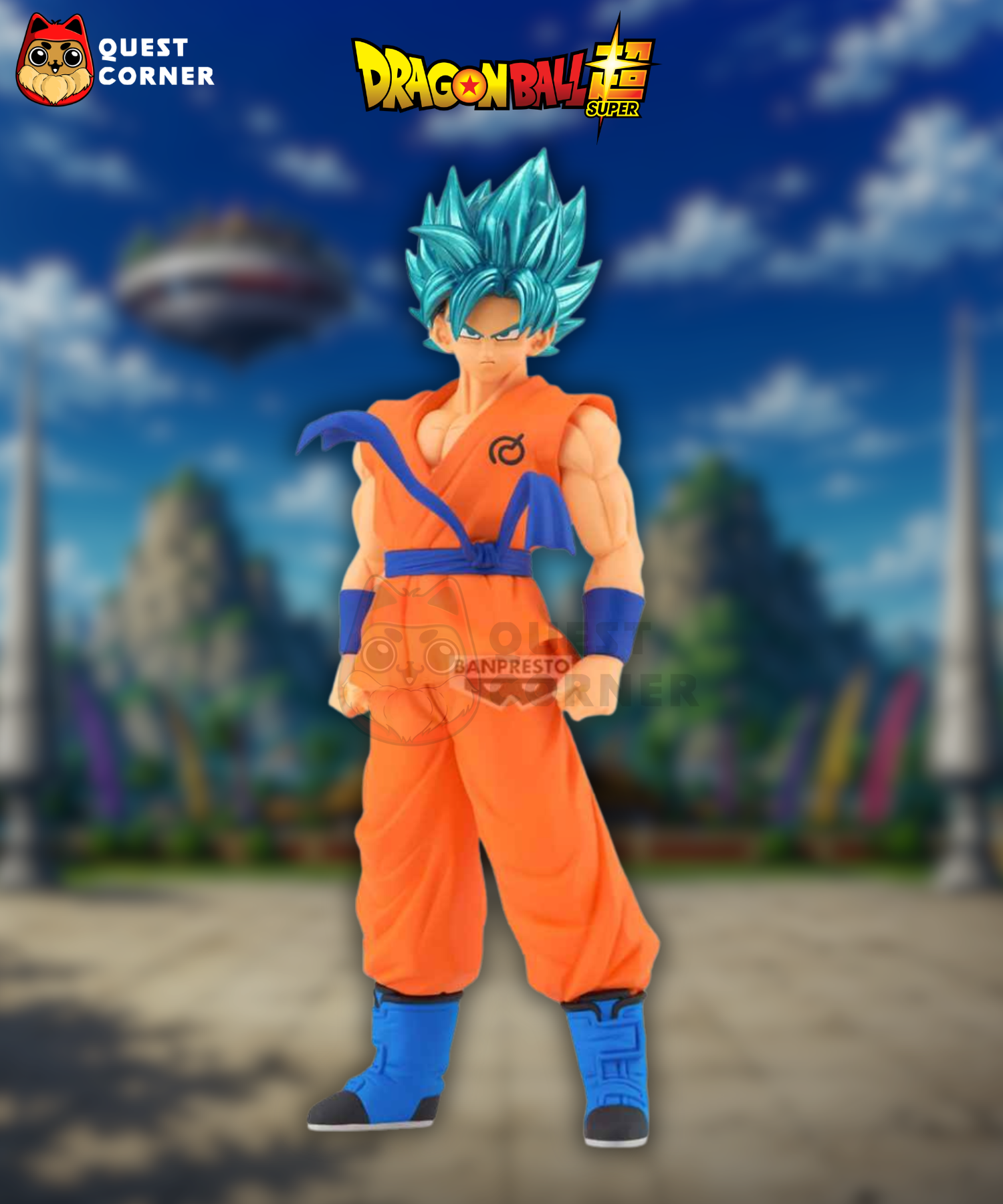 Figurine Son Goku – Dragon Ball Super – Blood of Saiyans – Banpresto - Quest Corner
