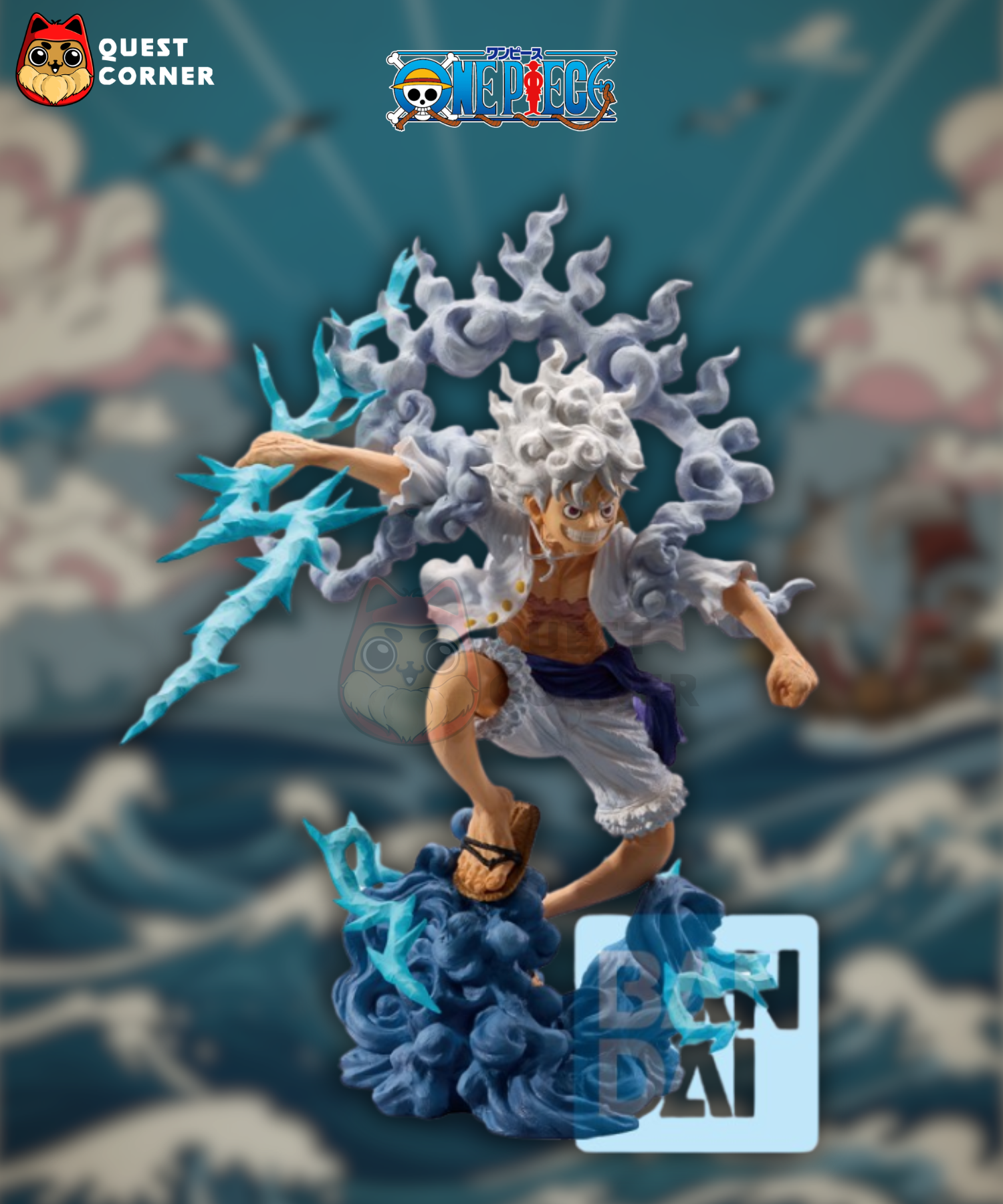 Figurine MONKEY.D.LUFFY GEAR 5 – One Piece – ICHIBANSHO DEVILS VOL.3 – Banpresto
