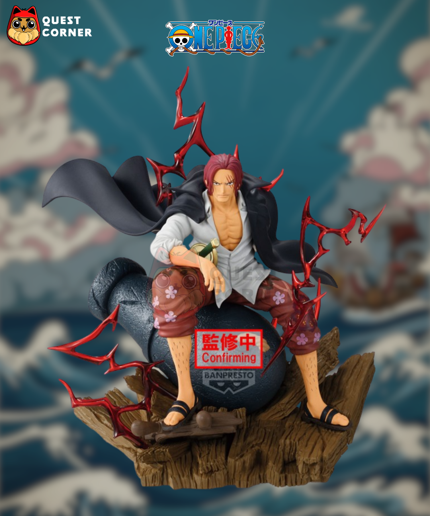 Figurine SHANKS – One Piece – THEORAMA SOUL – Banpresto