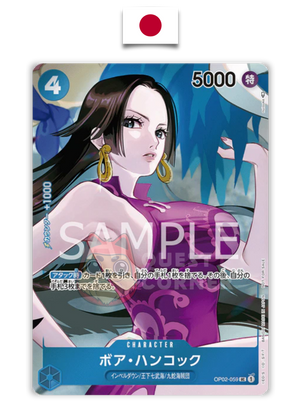 Carte One Piece – Boa Hancock OP02-059 – Parallel Rare V2 – Paramount War – Japonais - Quest Corner