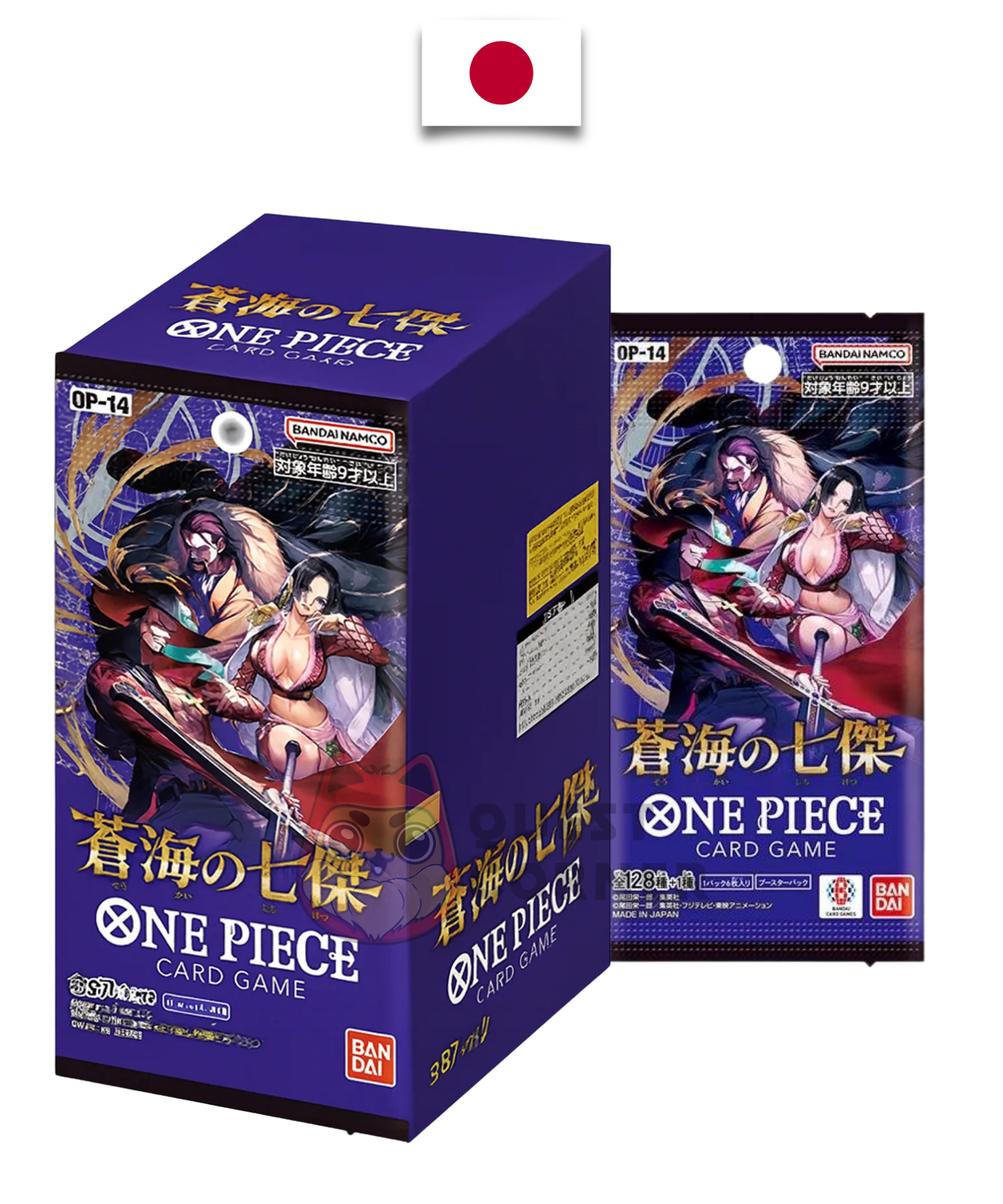 Display One Piece – OP14 – The Azure Sea's Seven – Japonais