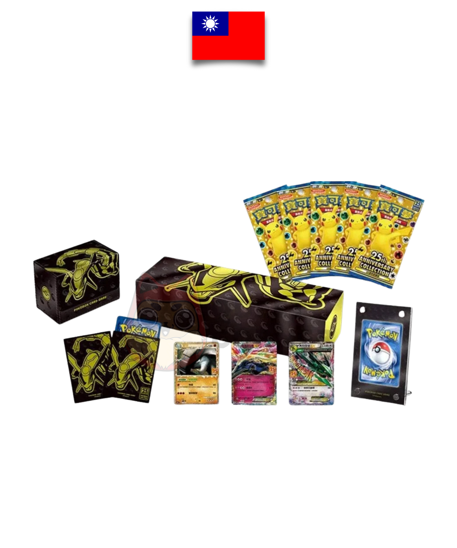Coffret Pokémon – Rayquaza – 25th Anniversary Premium Collection Box – Chinois Traditionnel - Quest Corner