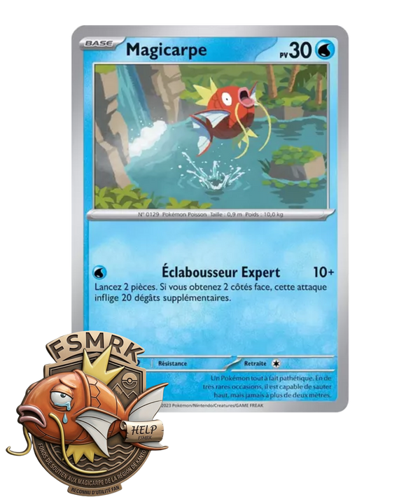 Carte Pokémon – Magicarpe - Don FSMRK (Fonds de Soutien aux Magicarpe de la Région de Kanto)