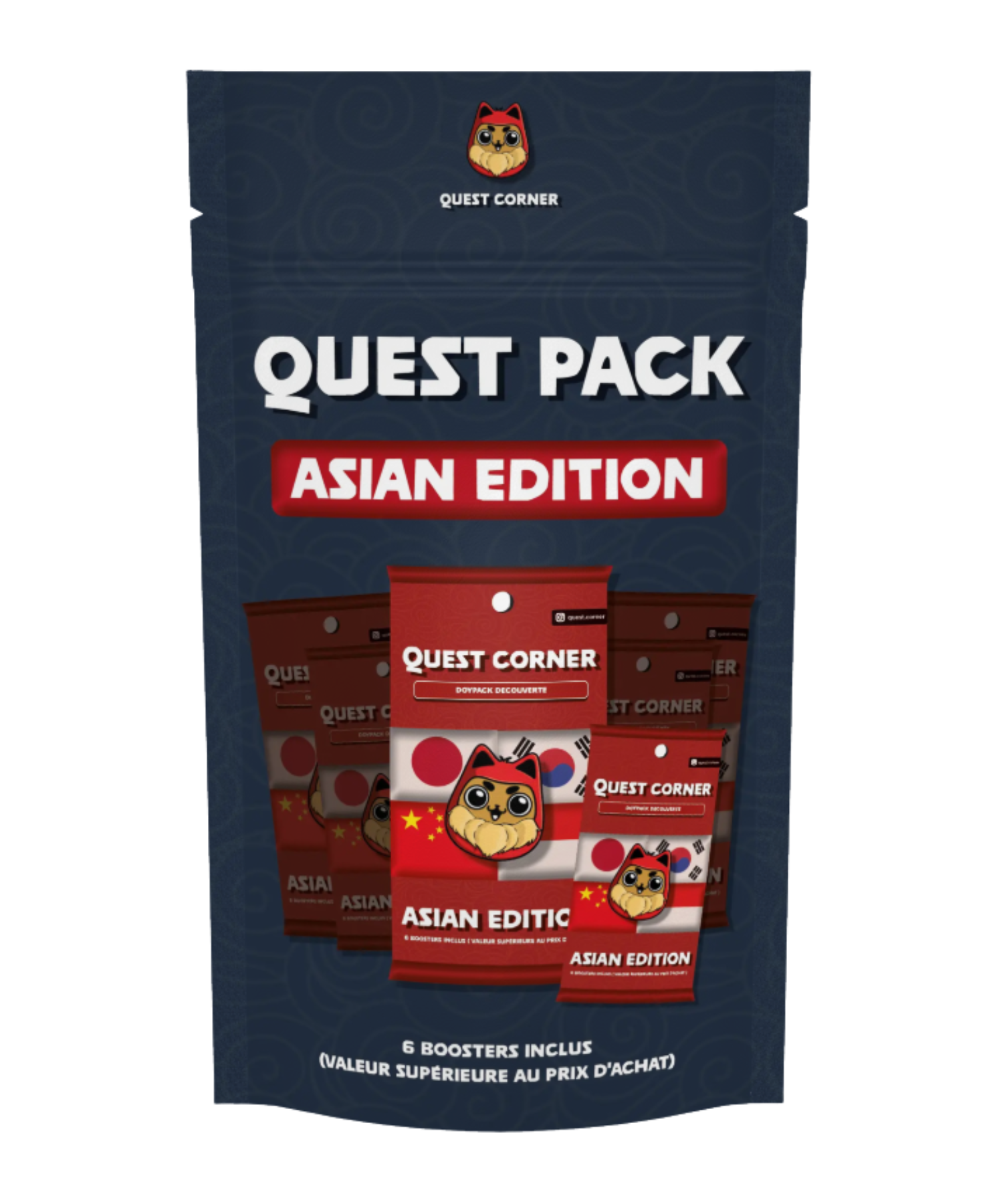 Mystery Box Pokémon - Quest Pack : Asian Edition - Advanced - Quest Corner