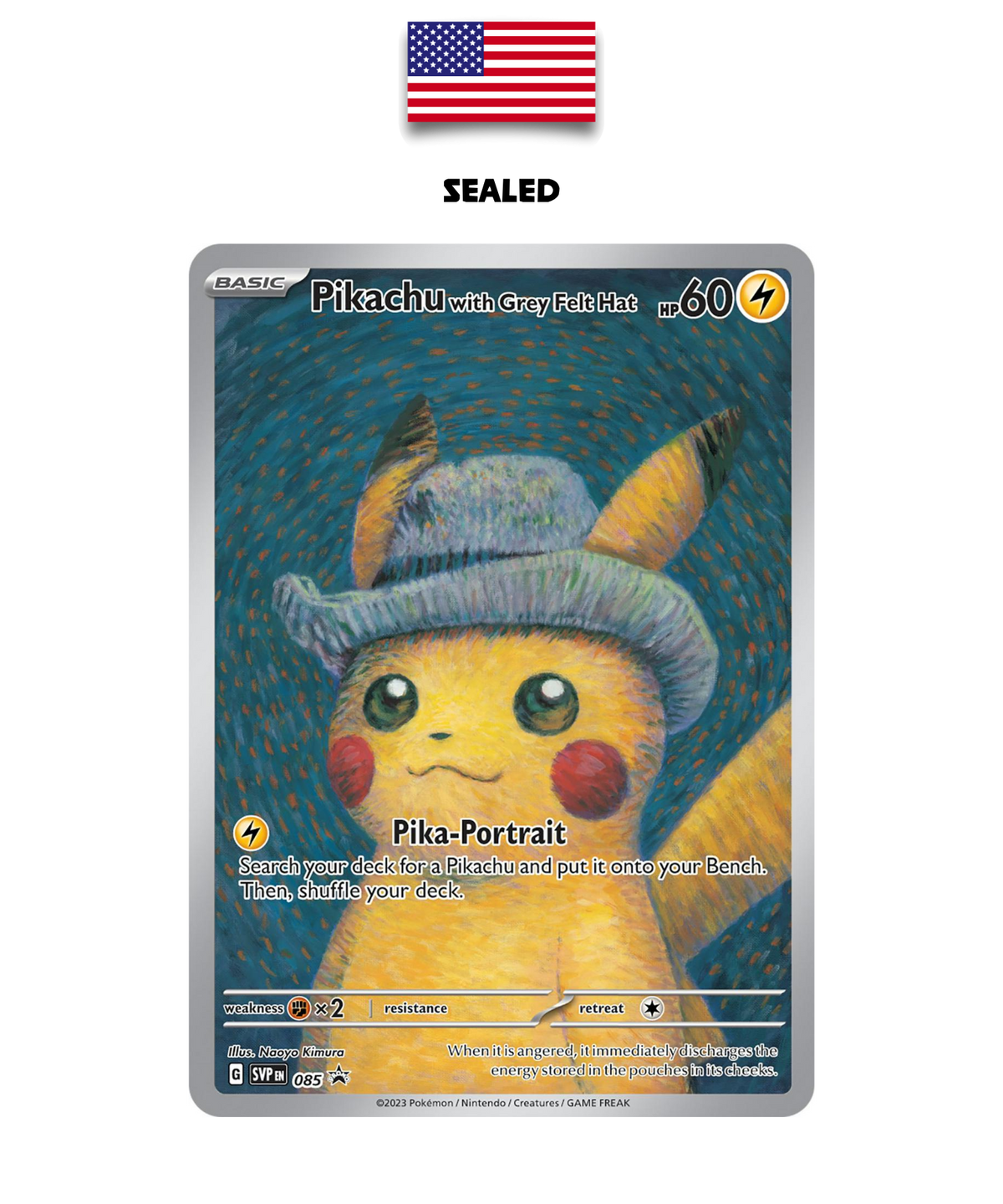 ポケモンカードゲーム Pikachu (Pika-Portrait) #60 ポケモンカードゲーム Pikachu (Pika-Portrait) #60 ポケモンカード