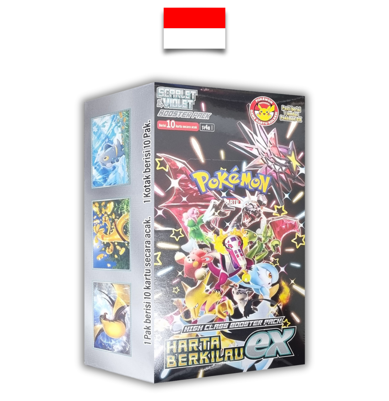 Display Pokémon Shiny Treasure ex SV4a – Indonésien