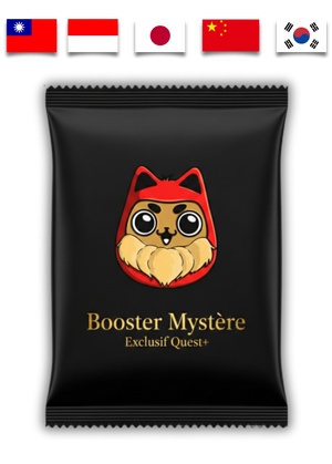 Booster Pokémon Mystère – Palier 3 (valeur 13 à 18 €) - Exclusif Quest+ - Quest Corner - Quest Corner