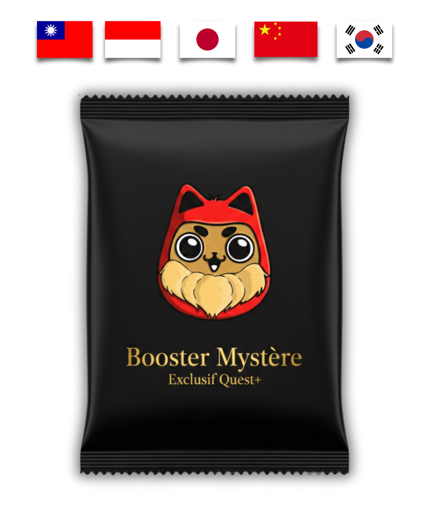 Booster Pokémon Mystère – Palier 3 (valeur 13 à 18 €) - Exclusif Quest+ - Quest Corner - Quest Corner