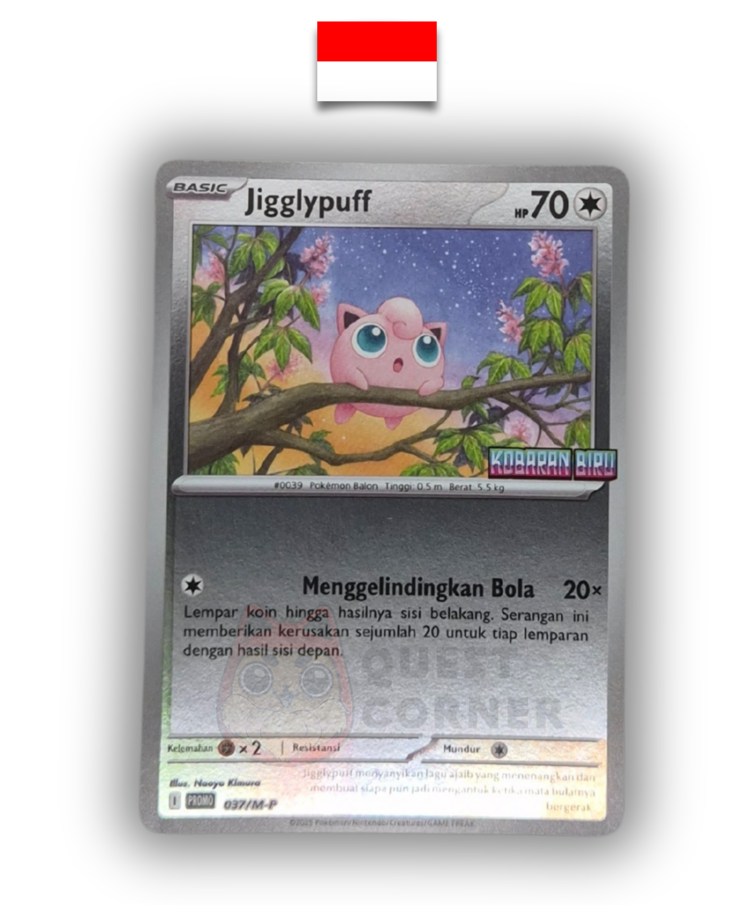 Set Pokémon – Special Set Kobaran Biru – Rondoudou Promo – Indonésien - Quest Corner