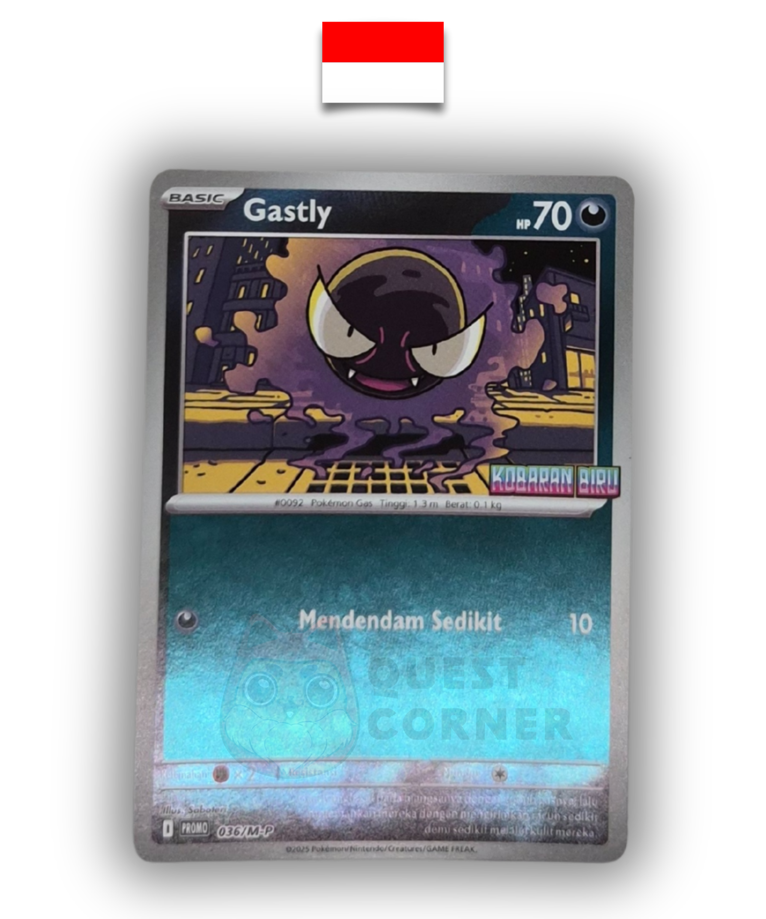 Set Pokémon – Special Set Kobaran Biru – Fantominus Promo – Indonésien - Quest Corner