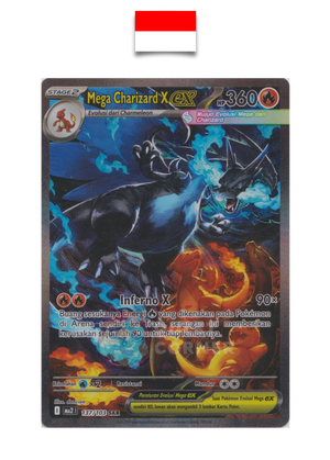 Pokémon Card – Mega Charizard X ex 137/103 – SAR – MA2I – Indonesian - Quest Corner